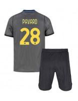 Inter Milan Benjamin Pavard #28 Tredjedraktsett Barn 2026-27 Korte ermer (+ bukser)